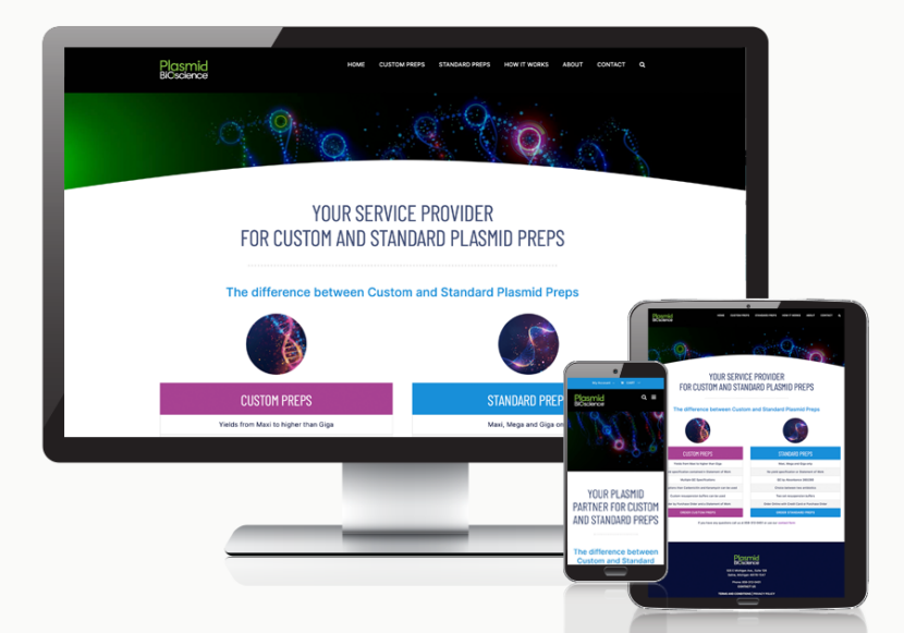 plasmidbiosciences website