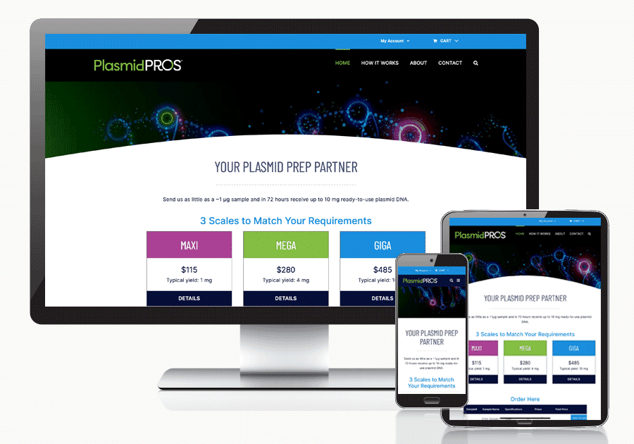 PlasmidPROS website